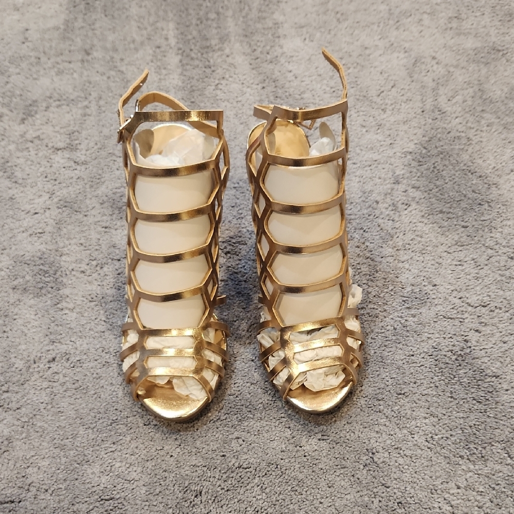 New Misses Size 8.5 Rose Gold Heels